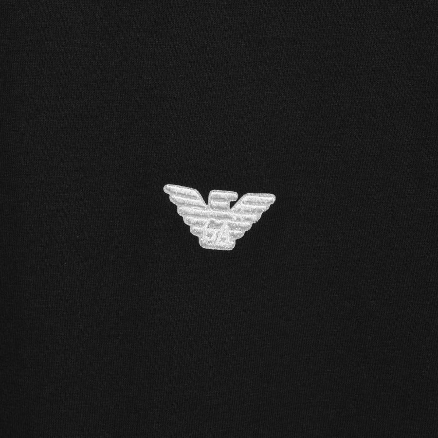 Alternative Image for ProductEmporio Armani Lounge Crew Neck T Shirt Black3